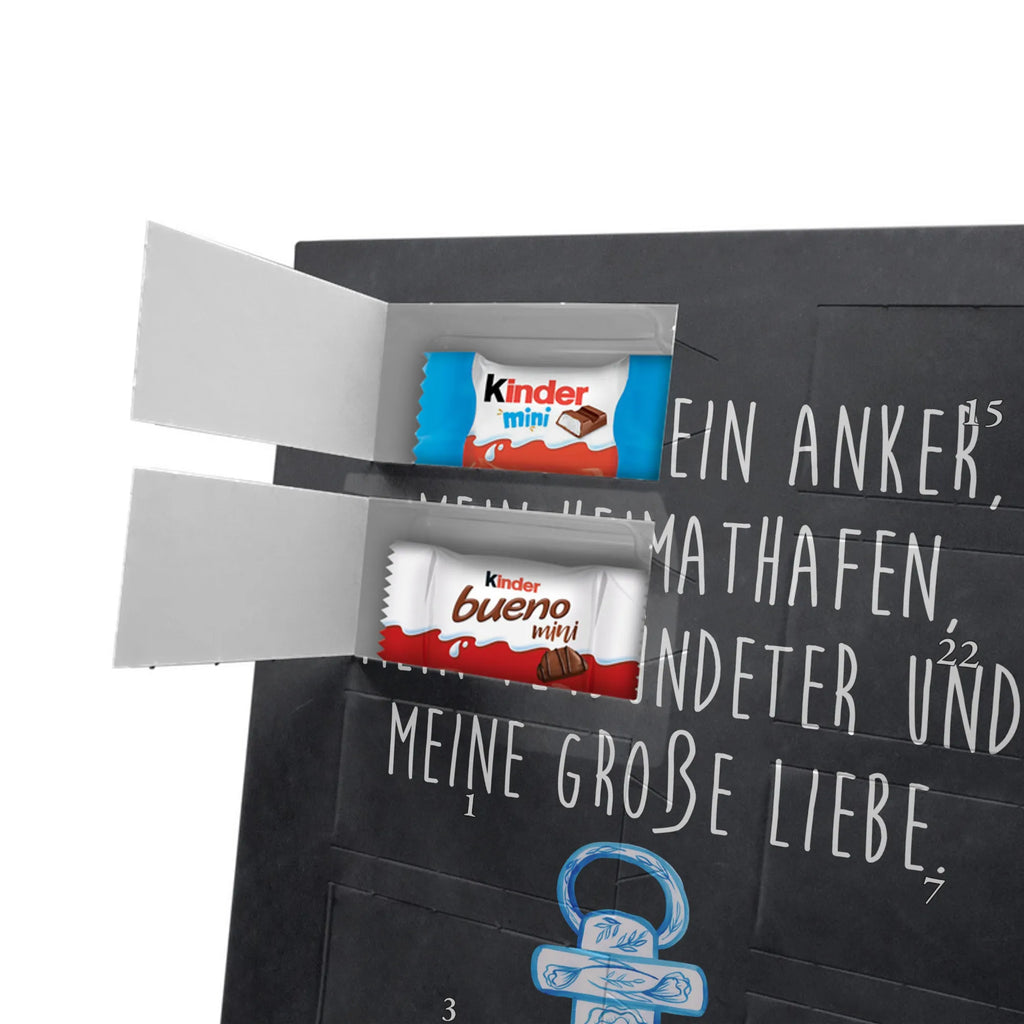 Personalisierter Schoko Foto Adventskalender Anker Blau Personalisierter Schoko Foto Adventskalender, Gute Laune, Lustige Sprüche, Tiere, Tiermotive