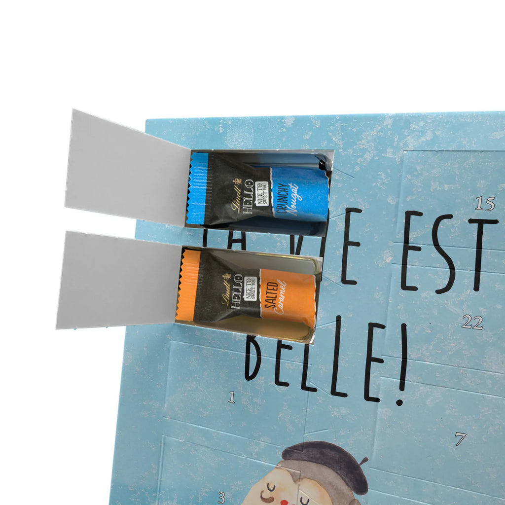 Personalisierter Schoko Foto Adventskalender Eule Frankreich Personalisierter Schoko Foto Adventskalender, Eule, Eulen, Owl, Spruch Französisch, Frankreich, Hibou, La Vie Est Belle, Eule Deko, Spruch schön, Das Leben Ist schön