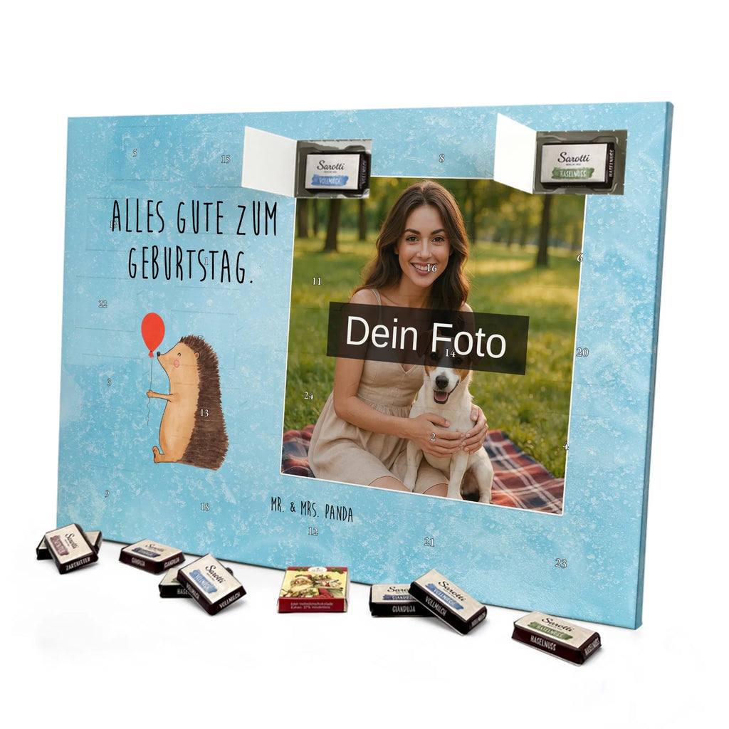 Personalisierter Schoko Foto Adventskalender Igel Luftballon Personalisierter Schoko Foto Adventskalender, Gute Laune, Lustige Sprüche, Tiere, Tiermotive, Igel, Geburtstag, Herzlichen Glückwunsch, Ballon, Glückwunsch, Happy Birthday, Geburtstagskind