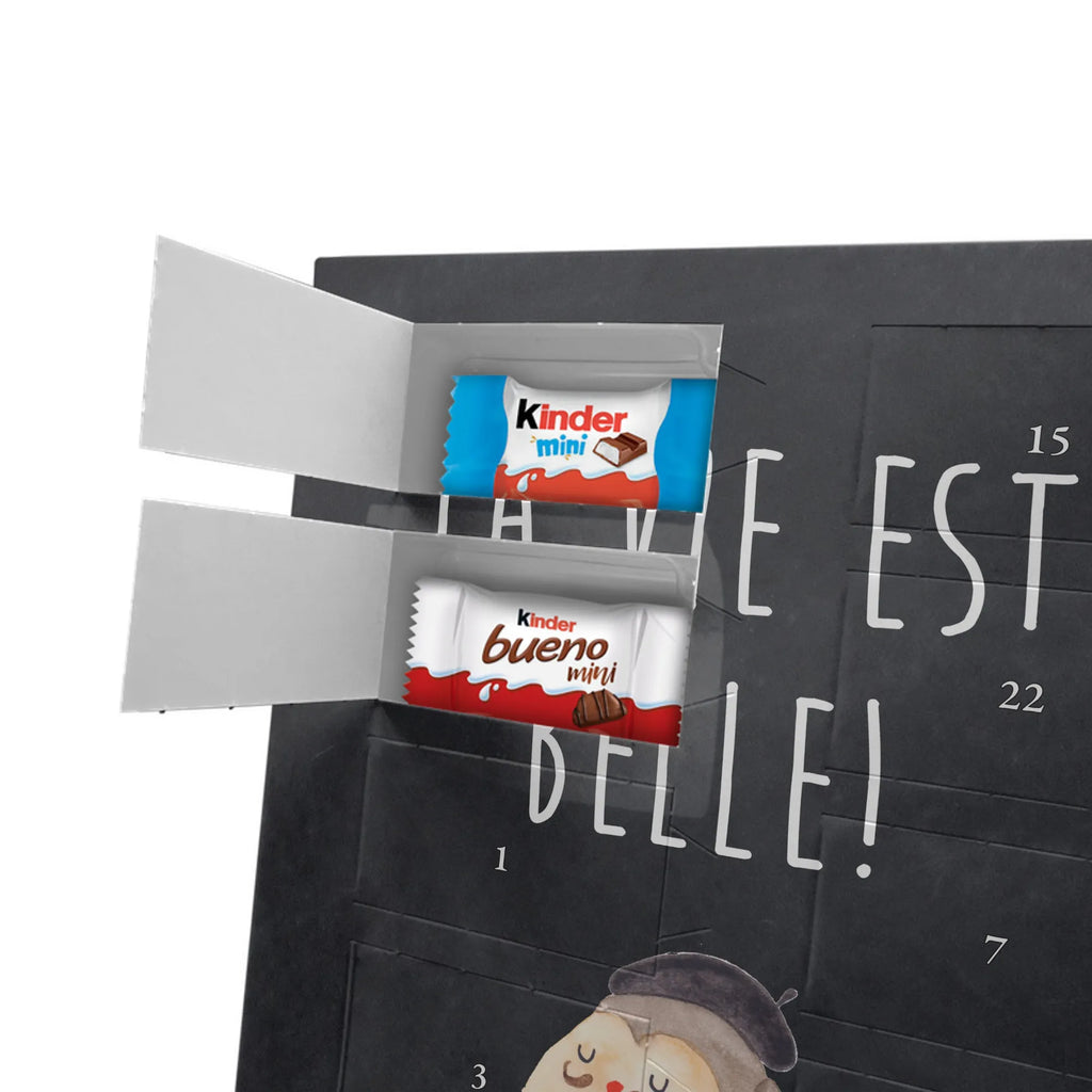 Personalisierter Schoko Foto Adventskalender Eule Frankreich Personalisierter Schoko Foto Adventskalender, Eule, Eulen, Owl, Spruch Französisch, Frankreich, Hibou, La Vie Est Belle, Eule Deko, Spruch schön, Das Leben Ist schön