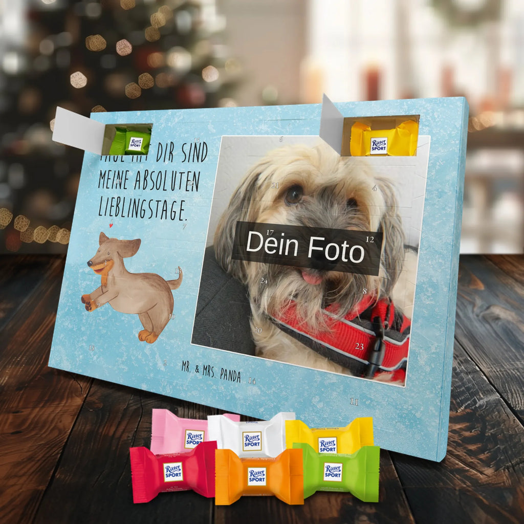 Personalisierter Schoko Foto Adventskalender Hund Dackel Personalisierter Schoko Foto Adventskalender, Hundebesitzer, Hunderasse, Sprüche, Hundemotiv, Haustier, Hund, Tierliebhaber, Hunde, Dachshund, Dackel, Happy Dog