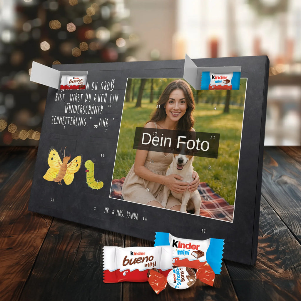 Personalisierter Schoko Foto Adventskalender Raupe Schmetterling Personalisierter Schoko Foto Adventskalender, Gute Laune, Lustige Sprüche, Tiere, Tiermotive, Schönheit, Entwicklung, Kokon, Zitronenfalter, Hut, Erwachsen Werden, Raupe, Aufwachsen, Hütchen, Schmetterling