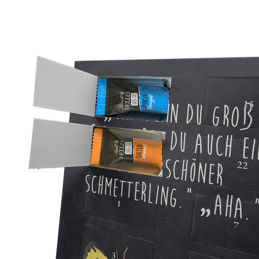 Personalisierter Schoko Foto Adventskalender Raupe Schmetterling Personalisierter Schoko Foto Adventskalender, Gute Laune, Lustige Sprüche, Tiere, Tiermotive, Schönheit, Entwicklung, Kokon, Zitronenfalter, Hut, Erwachsen Werden, Raupe, Aufwachsen, Hütchen, Schmetterling