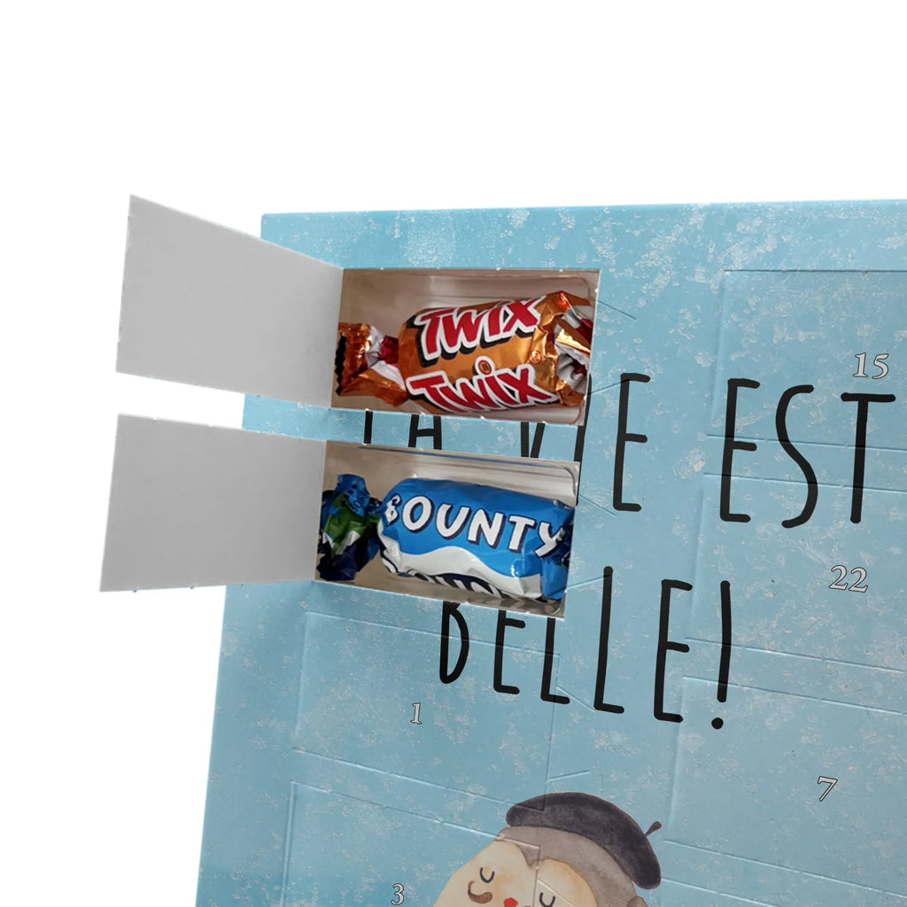 Personalisierter Schoko Foto Adventskalender Eule Frankreich Personalisierter Schoko Foto Adventskalender, Eule, Eulen, Owl, Spruch Französisch, Frankreich, Hibou, La Vie Est Belle, Eule Deko, Spruch schön, Das Leben Ist schön