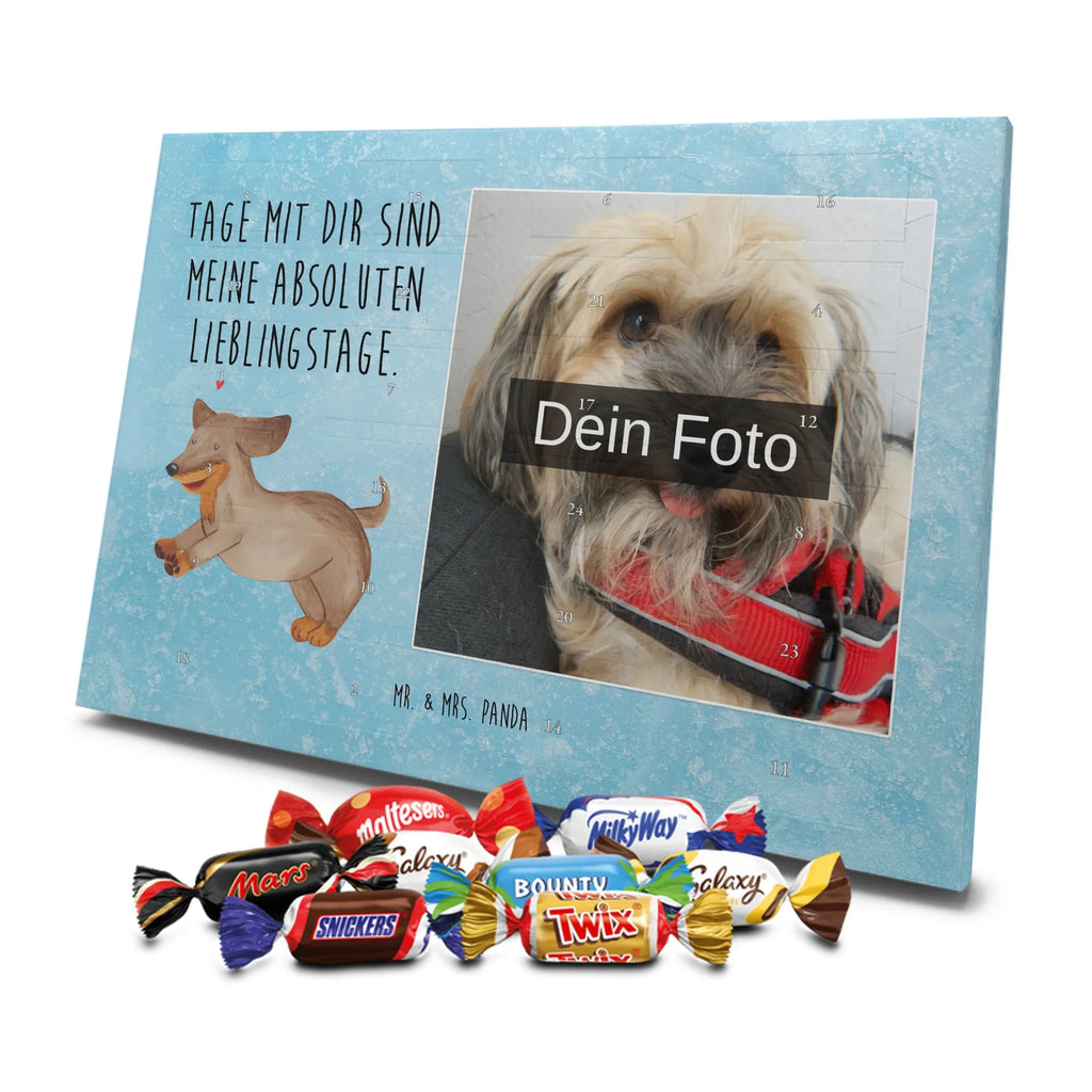 Personalisierter Schoko Foto Adventskalender Hund Dackel Personalisierter Schoko Foto Adventskalender, Hundebesitzer, Hunderasse, Sprüche, Hundemotiv, Haustier, Hund, Tierliebhaber, Hunde, Dachshund, Dackel, Happy Dog