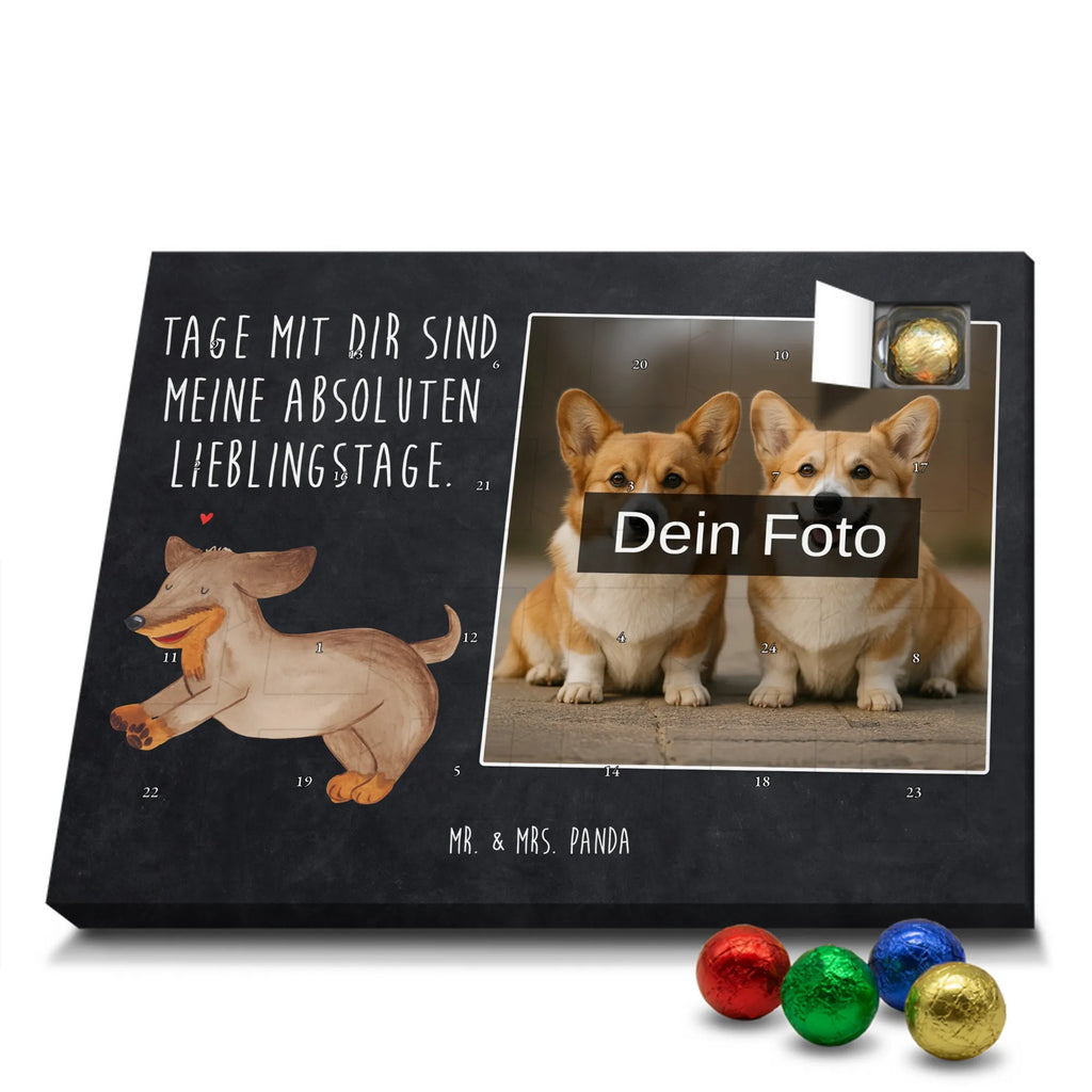 Personalisierter Schoko Foto Adventskalender Hund Dackel Personalisierter Schoko Foto Adventskalender, Hundebesitzer, Hunderasse, Sprüche, Hundemotiv, Haustier, Hund, Tierliebhaber, Hunde, Dachshund, Dackel, Happy Dog