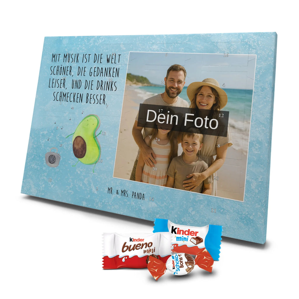 Personalisierter Schoko Foto Adventskalender Avocado Tanzen Personalisierter Schoko Foto Adventskalender, Gesund, Veggie, Avocado, Vegan