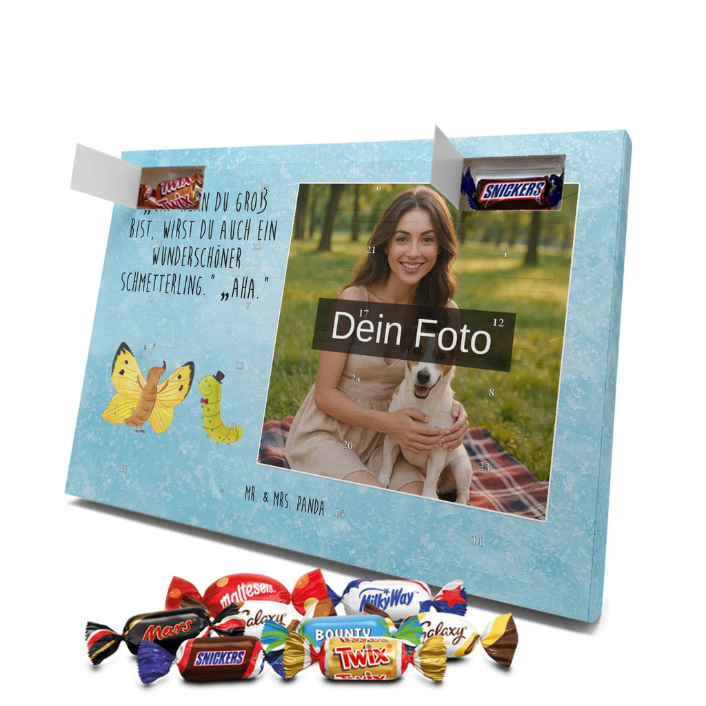 Personalisierter Schoko Foto Adventskalender Raupe Schmetterling Personalisierter Schoko Foto Adventskalender, Gute Laune, Lustige Sprüche, Tiere, Tiermotive, Schönheit, Entwicklung, Kokon, Zitronenfalter, Hut, Erwachsen Werden, Raupe, Aufwachsen, Hütchen, Schmetterling
