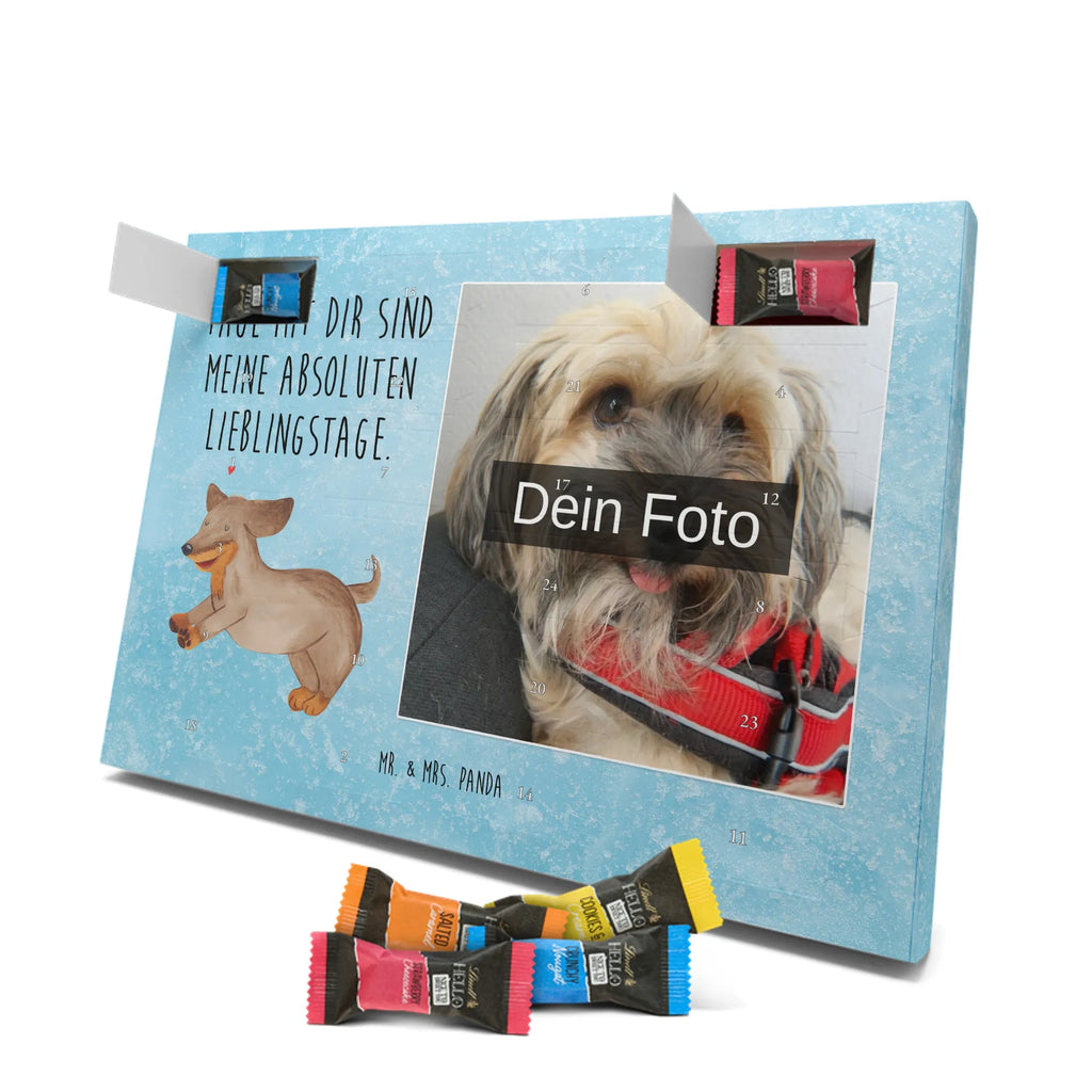 Personalisierter Schoko Foto Adventskalender Hund Dackel Personalisierter Schoko Foto Adventskalender, Hundebesitzer, Hunderasse, Sprüche, Hundemotiv, Haustier, Hund, Tierliebhaber, Hunde, Dachshund, Dackel, Happy Dog