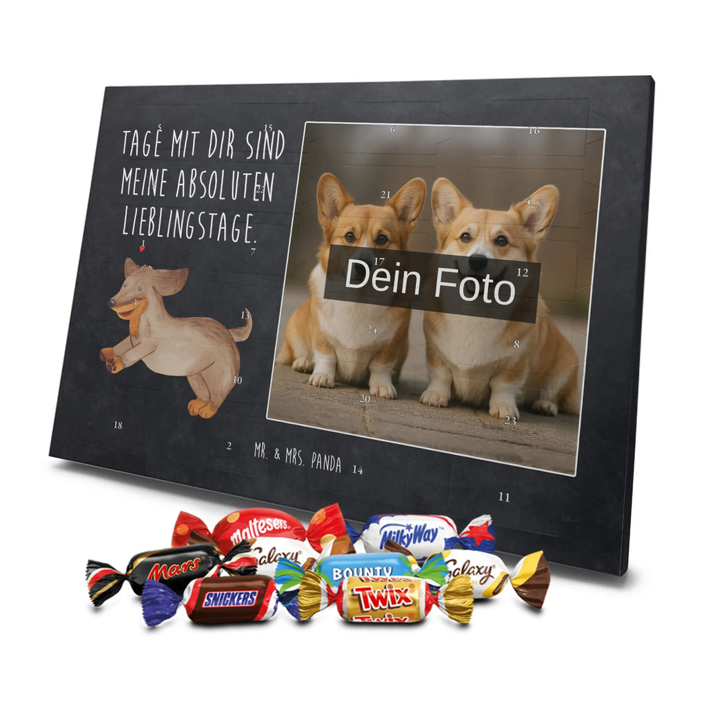 Personalisierter Schoko Foto Adventskalender Hund Dackel Personalisierter Schoko Foto Adventskalender, Hundebesitzer, Hunderasse, Sprüche, Hundemotiv, Haustier, Hund, Tierliebhaber, Hunde, Dachshund, Dackel, Happy Dog