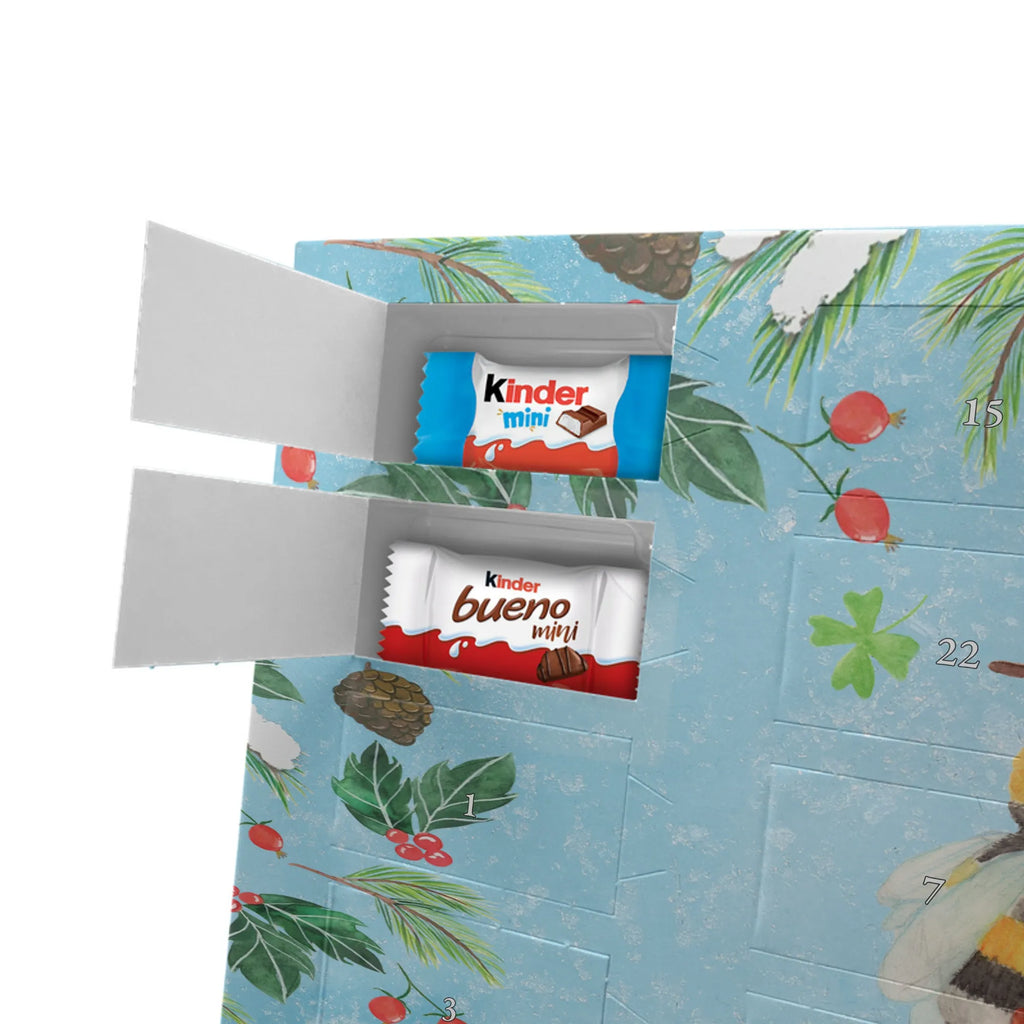 Adventskalender mit Namen Hummeln Kleeblatt Adventskalender mit Namen, Personalisierter Adventskalender, Tiere, Tiermotive, Lustige Sprüche, Gute Laune, Biene, Biene Deko, Spruch Fröhlich, Hummel, Spruch schön, glücklich Werden, Spruch Positiv, glücklich sein