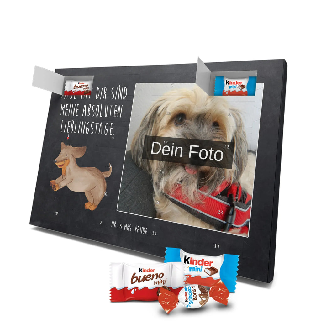 Personalisierter Schoko Foto Adventskalender Hund Dackel Personalisierter Schoko Foto Adventskalender, Hundebesitzer, Hunderasse, Sprüche, Hundemotiv, Haustier, Hund, Tierliebhaber, Hunde, Dachshund, Dackel, Happy Dog