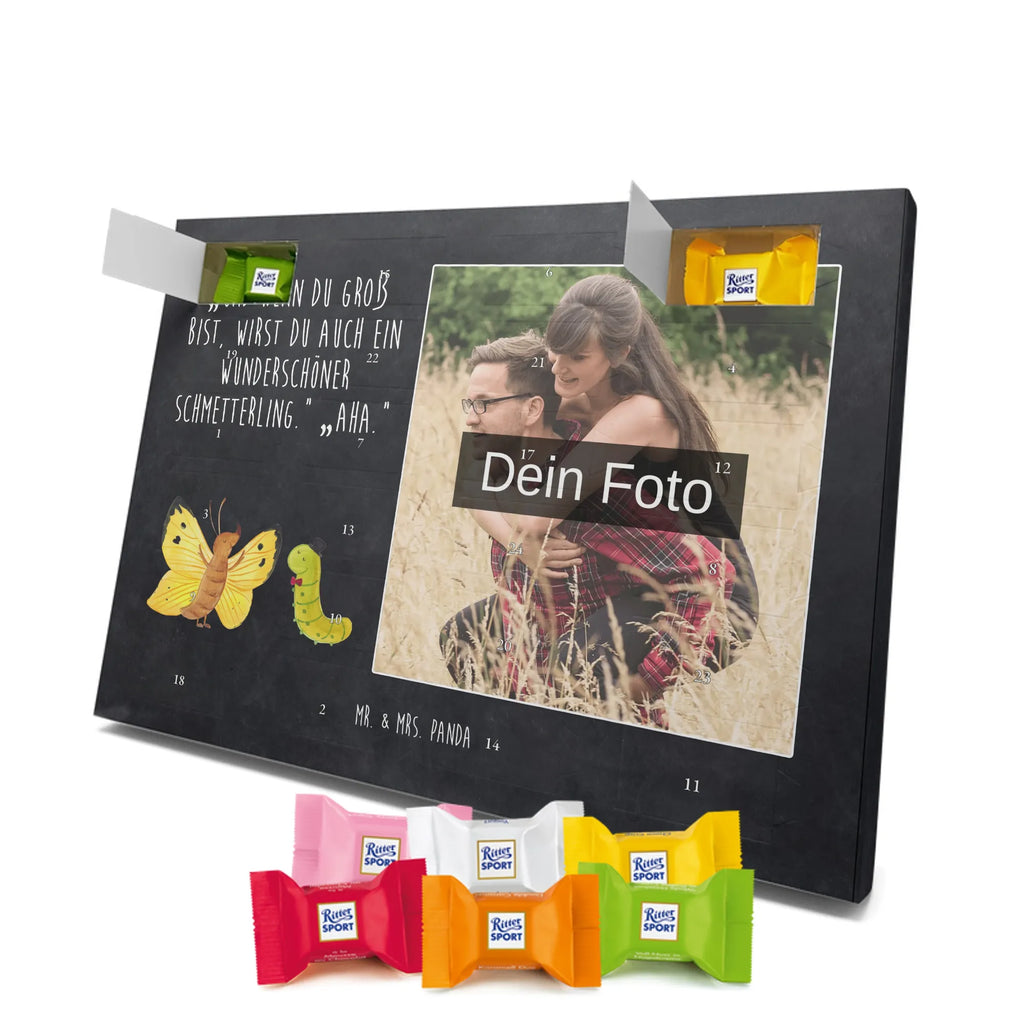 Personalisierter Schoko Foto Adventskalender Raupe Schmetterling Personalisierter Schoko Foto Adventskalender, Gute Laune, Lustige Sprüche, Tiere, Tiermotive, Schönheit, Entwicklung, Kokon, Zitronenfalter, Hut, Erwachsen Werden, Raupe, Aufwachsen, Hütchen, Schmetterling