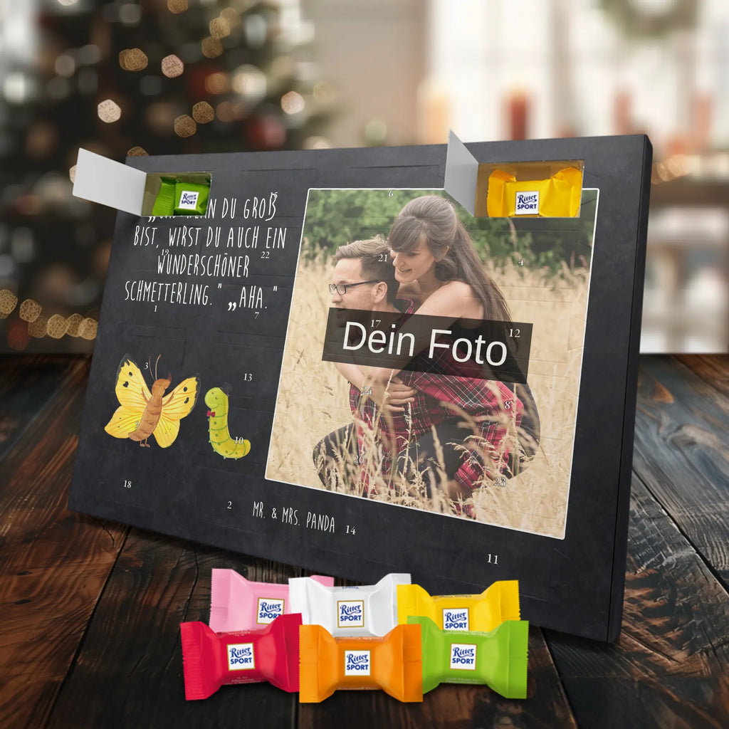 Personalisierter Schoko Foto Adventskalender Raupe Schmetterling Personalisierter Schoko Foto Adventskalender, Gute Laune, Lustige Sprüche, Tiere, Tiermotive, Schönheit, Entwicklung, Kokon, Zitronenfalter, Hut, Erwachsen Werden, Raupe, Aufwachsen, Hütchen, Schmetterling
