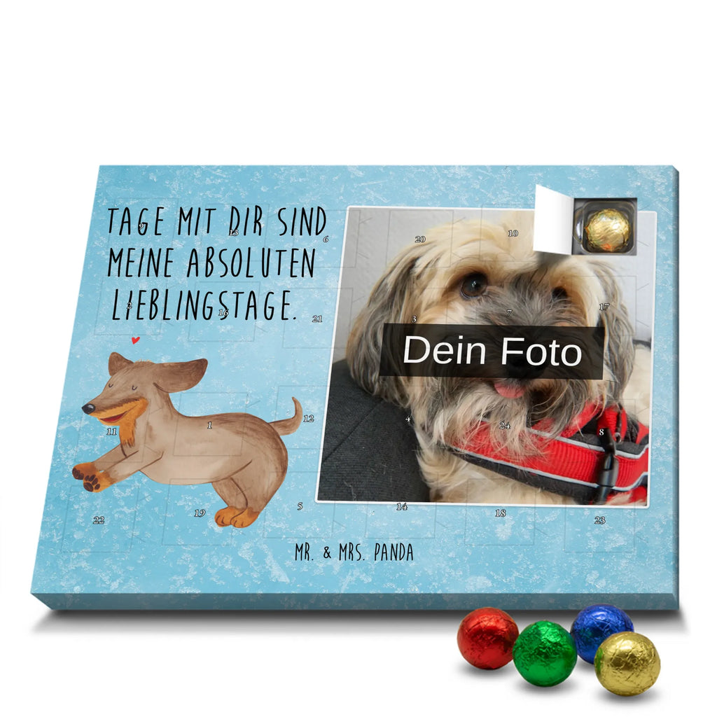 Personalisierter Schoko Foto Adventskalender Hund Dackel Personalisierter Schoko Foto Adventskalender, Hundebesitzer, Hunderasse, Sprüche, Hundemotiv, Haustier, Hund, Tierliebhaber, Hunde, Dachshund, Dackel, Happy Dog