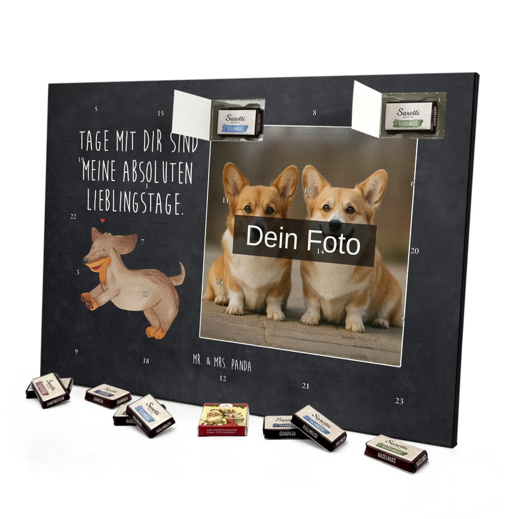Personalisierter Schoko Foto Adventskalender Hund Dackel Personalisierter Schoko Foto Adventskalender, Hundebesitzer, Hunderasse, Sprüche, Hundemotiv, Haustier, Hund, Tierliebhaber, Hunde, Dachshund, Dackel, Happy Dog