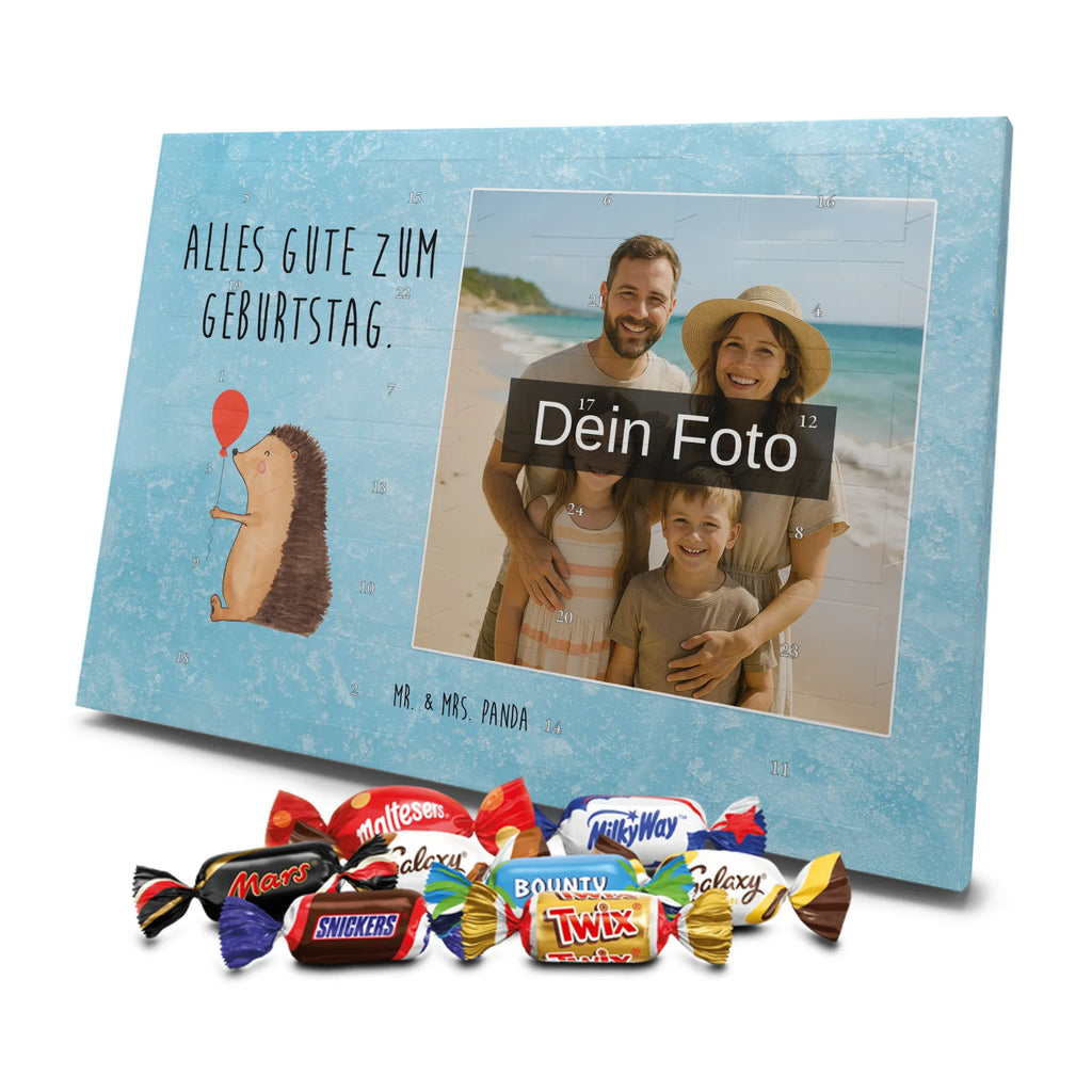 Personalisierter Schoko Foto Adventskalender Igel Luftballon Personalisierter Schoko Foto Adventskalender, Gute Laune, Lustige Sprüche, Tiere, Tiermotive, Igel, Geburtstag, Herzlichen Glückwunsch, Ballon, Glückwunsch, Happy Birthday, Geburtstagskind