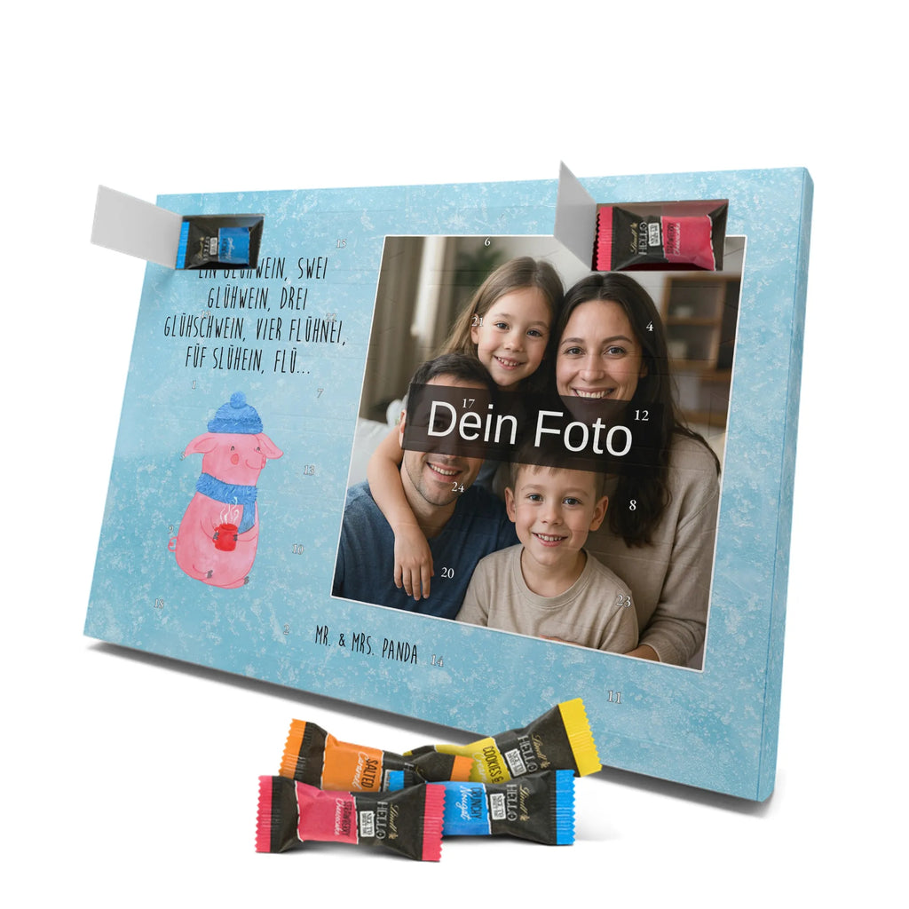 Personalisierter Schoko Foto Adventskalender Schweinchen Glühwein Personalisierter Schoko Foto Adventskalender, Winter, Wintermotiv, Advent, Nikolaus, Weihnachten, Weihnachtsdeko, Heiligabend, Spruch, Glühwein, Weihnachtsmarkt, Betrunken