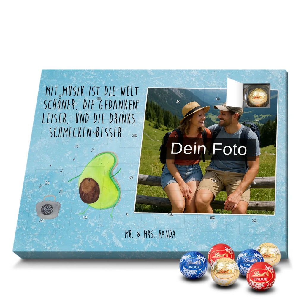 Personalisierter Schoko Foto Adventskalender Avocado Tanzen Personalisierter Schoko Foto Adventskalender, Gesund, Veggie, Avocado, Vegan