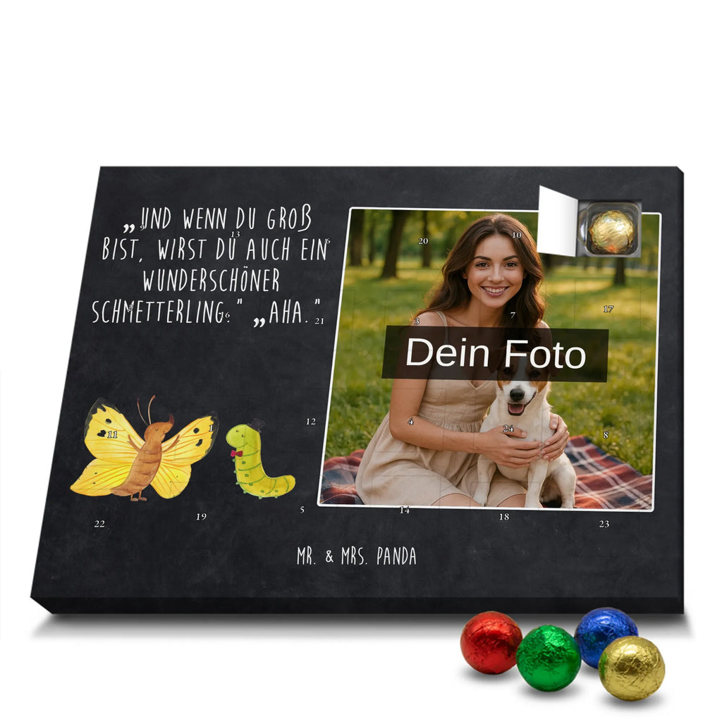Personalisierter Schoko Foto Adventskalender Raupe Schmetterling Personalisierter Schoko Foto Adventskalender, Gute Laune, Lustige Sprüche, Tiere, Tiermotive, Schönheit, Entwicklung, Kokon, Zitronenfalter, Hut, Erwachsen Werden, Raupe, Aufwachsen, Hütchen, Schmetterling