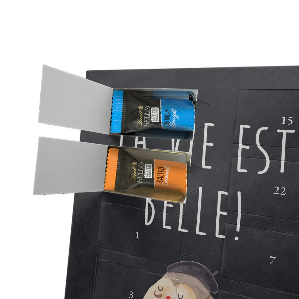 Personalisierter Schoko Foto Adventskalender Eule Frankreich Personalisierter Schoko Foto Adventskalender, Eule, Eulen, Owl, Spruch Französisch, Frankreich, Hibou, La Vie Est Belle, Eule Deko, Spruch schön, Das Leben Ist schön