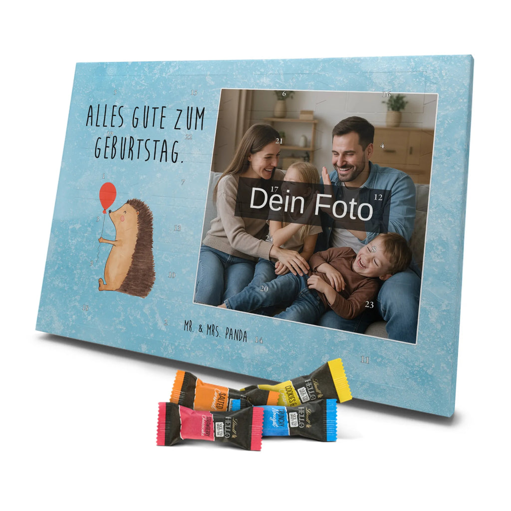 Personalisierter Schoko Foto Adventskalender Igel Luftballon Personalisierter Schoko Foto Adventskalender, Gute Laune, Lustige Sprüche, Tiere, Tiermotive, Igel, Geburtstag, Herzlichen Glückwunsch, Ballon, Glückwunsch, Happy Birthday, Geburtstagskind