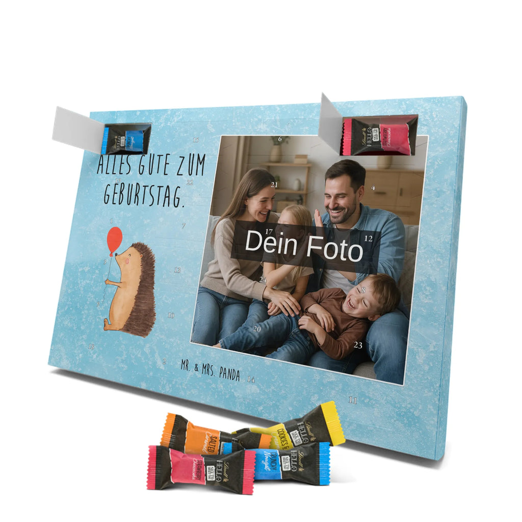 Personalisierter Schoko Foto Adventskalender Igel Luftballon Personalisierter Schoko Foto Adventskalender, Gute Laune, Lustige Sprüche, Tiere, Tiermotive, Igel, Geburtstag, Herzlichen Glückwunsch, Ballon, Glückwunsch, Happy Birthday, Geburtstagskind