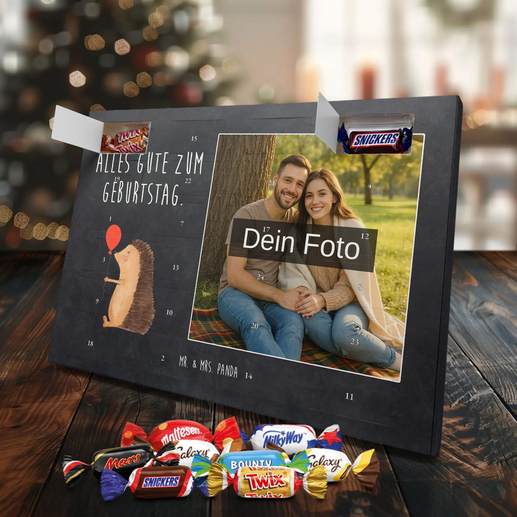 Personalisierter Schoko Foto Adventskalender Igel Luftballon Personalisierter Schoko Foto Adventskalender, Gute Laune, Lustige Sprüche, Tiere, Tiermotive, Igel, Geburtstag, Herzlichen Glückwunsch, Ballon, Glückwunsch, Happy Birthday, Geburtstagskind