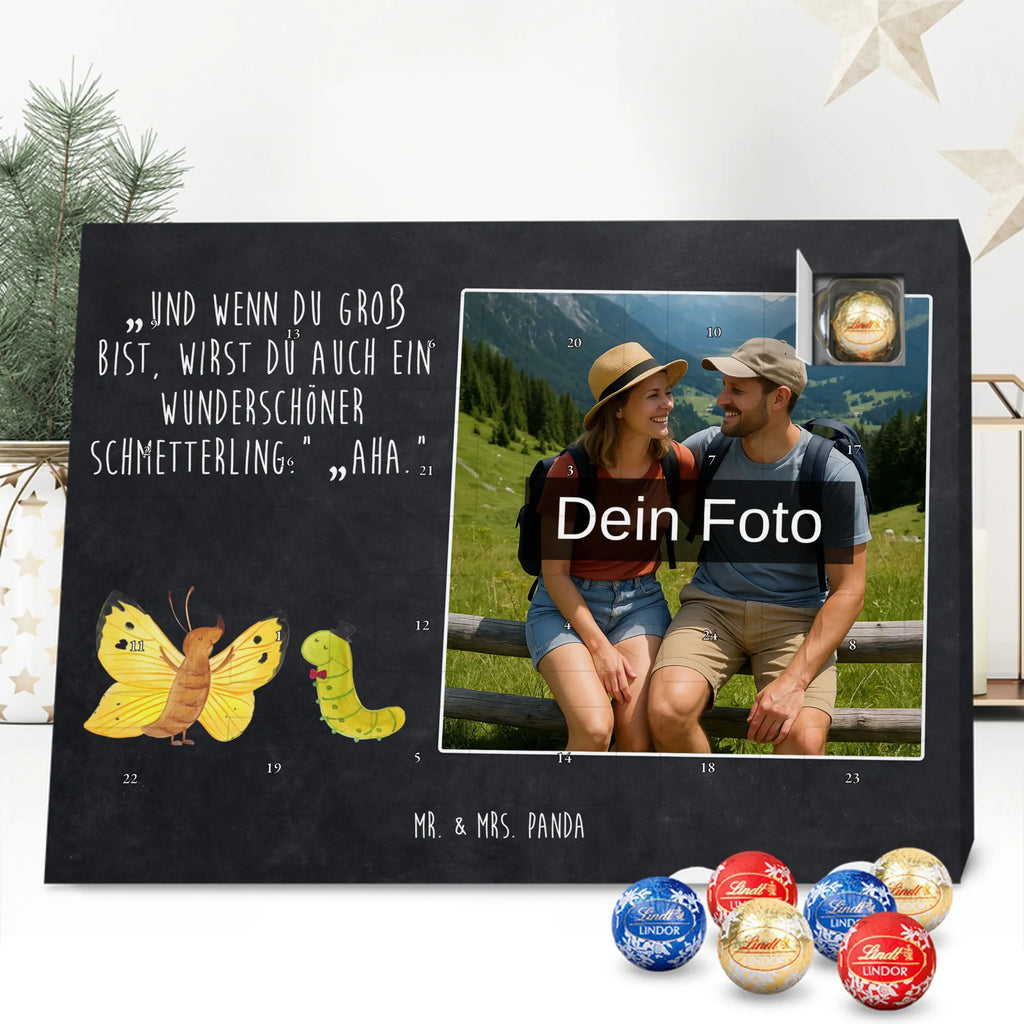 Personalisierter Schoko Foto Adventskalender Raupe Schmetterling Personalisierter Schoko Foto Adventskalender, Gute Laune, Lustige Sprüche, Tiere, Tiermotive, Schönheit, Entwicklung, Kokon, Zitronenfalter, Hut, Erwachsen Werden, Raupe, Aufwachsen, Hütchen, Schmetterling