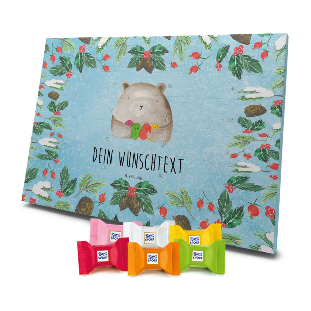 Adventskalender mit Namen Bär Gefühl Adventskalender mit Namen, Personalisierter Adventskalender, Bär, Teddybär, Teddy, Durchgedreht, Verrückt, Wahnsinn