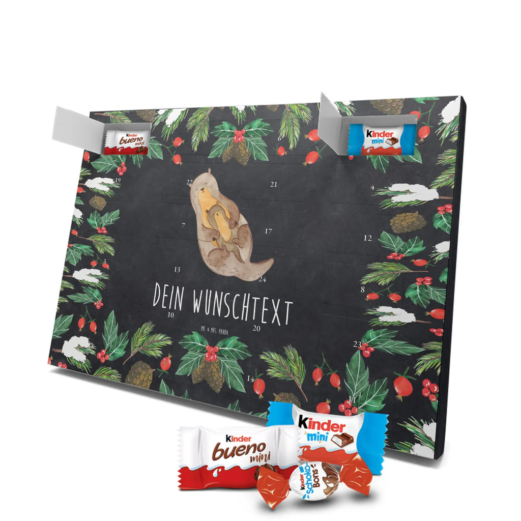 Adventskalender mit Namen Otter Kind Personalisierter Adventskalender, Adventskalender mit Namen, Fischotter, Seeotter, Otter, Otter Seeotter See Otter