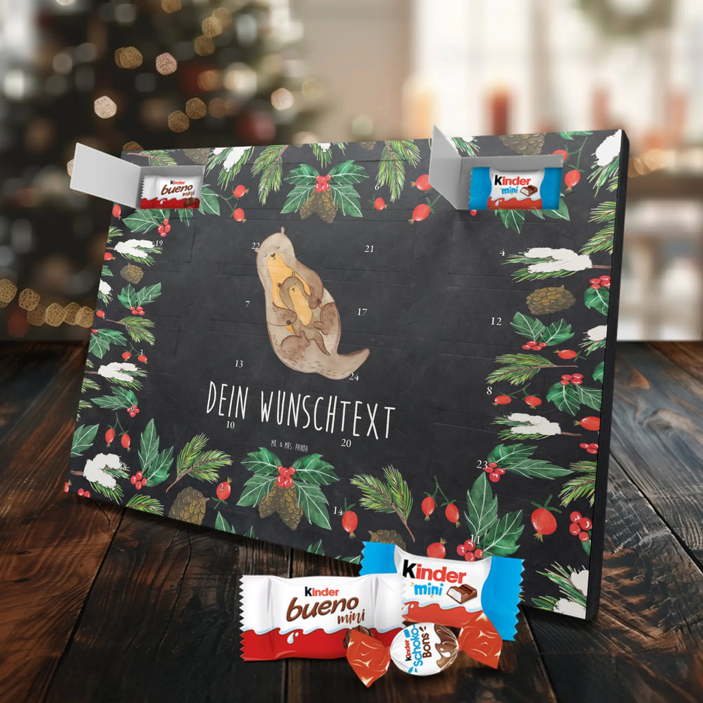 Adventskalender mit Namen Otter Kind Personalisierter Adventskalender, Adventskalender mit Namen, Fischotter, Seeotter, Otter, Otter Seeotter See Otter