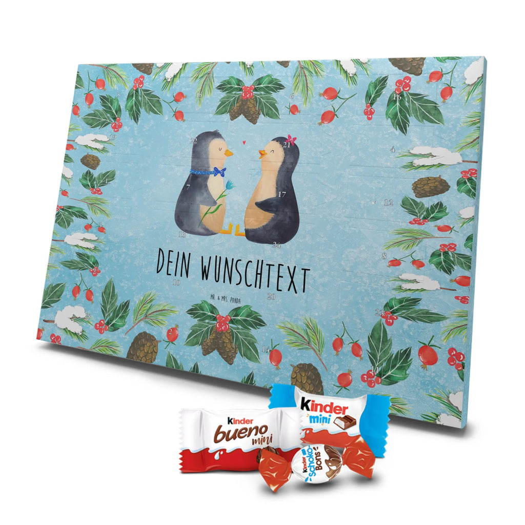 Personalisierter Schoko Adventskalender Pinguin Pärchen Personalisierter Adventskalender, Adventskalender mit Namen, Pinguin, Hochzeitsgeschenk, Liebesbeweis, Große Liebe, Jahrestag, Hochzeitstag, Pinguine, Liebespaar, Verlobung, Liebe, Liebesgeschenk, Traumpaar, Hochzeit