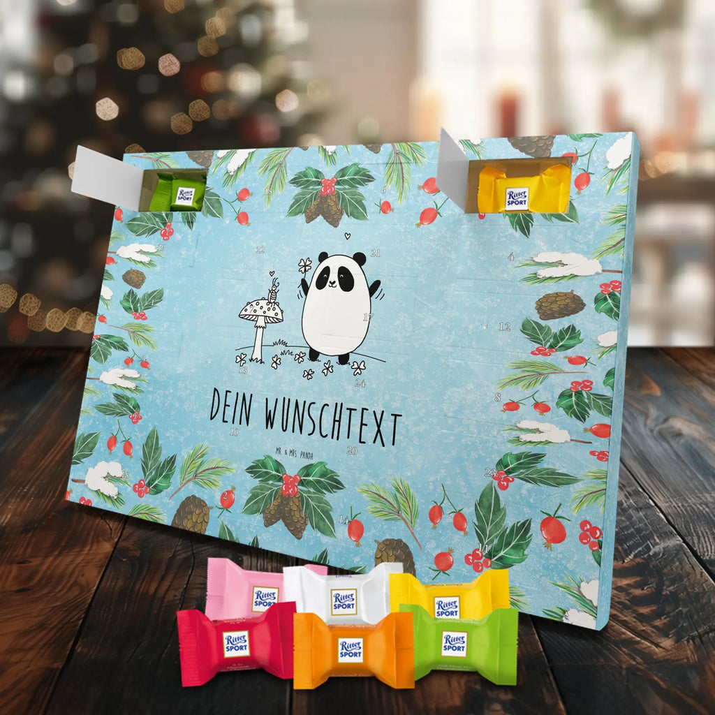  Panda Happiness Personalisierter Adventskalender, Adventskalender mit Namen