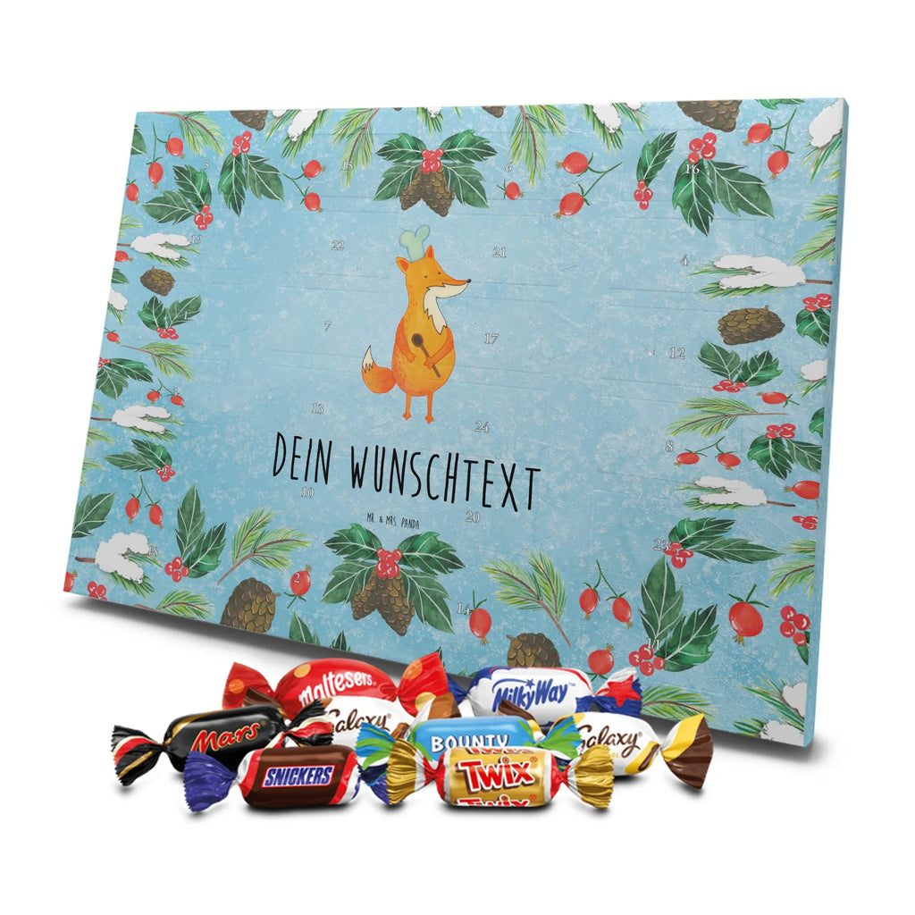 Adventskalender mit Namen Fuchs Koch Adventskalender mit Namen, Personalisierter Adventskalender, Fuchs, Füchse, Bäcker, Party Spruch, Witzig, Küche Spruch, Küche Deko, Spruch Lustig, Köche, Koch Geschenk