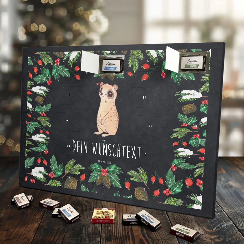  Slow loris Happy card, gift ideas, gifts, animal lover, special gifts, cute animal motives, hand drawn, small animals, good mood, cute, funny sayings