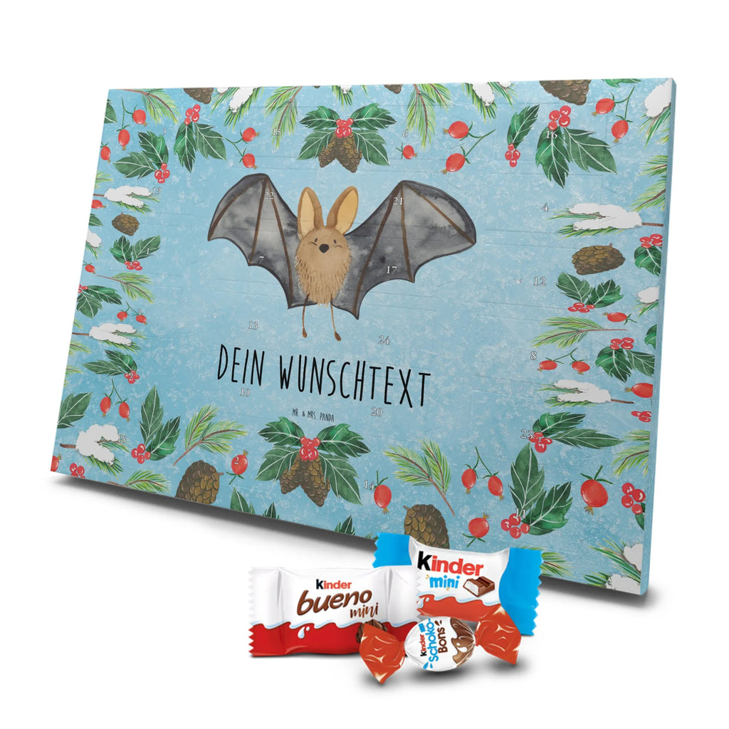 Adventskalender mit Namen Fledermaus Flügel Adventskalender mit Namen, Personalisierter Adventskalender, Tiermotive, Tiere, Gute Laune, Lustige Sprüche