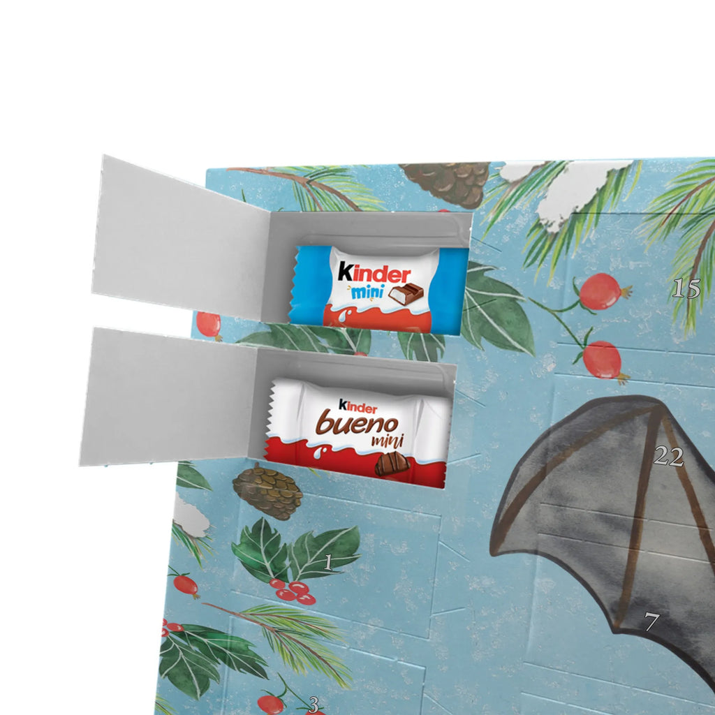 Adventskalender mit Namen Fledermaus Flügel Adventskalender mit Namen, Personalisierter Adventskalender, Tiermotive, Tiere, Gute Laune, Lustige Sprüche