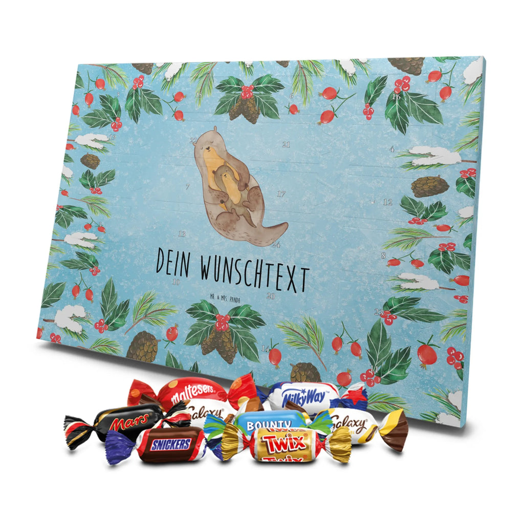 Adventskalender mit Namen Otter Kind Personalisierter Adventskalender, Adventskalender mit Namen, Fischotter, Seeotter, Otter, Otter Seeotter See Otter
