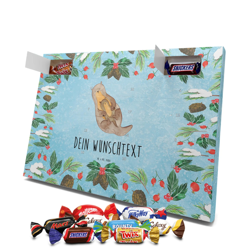 Adventskalender mit Namen Otter Kind Personalisierter Adventskalender, Adventskalender mit Namen, Fischotter, Seeotter, Otter, Otter Seeotter See Otter