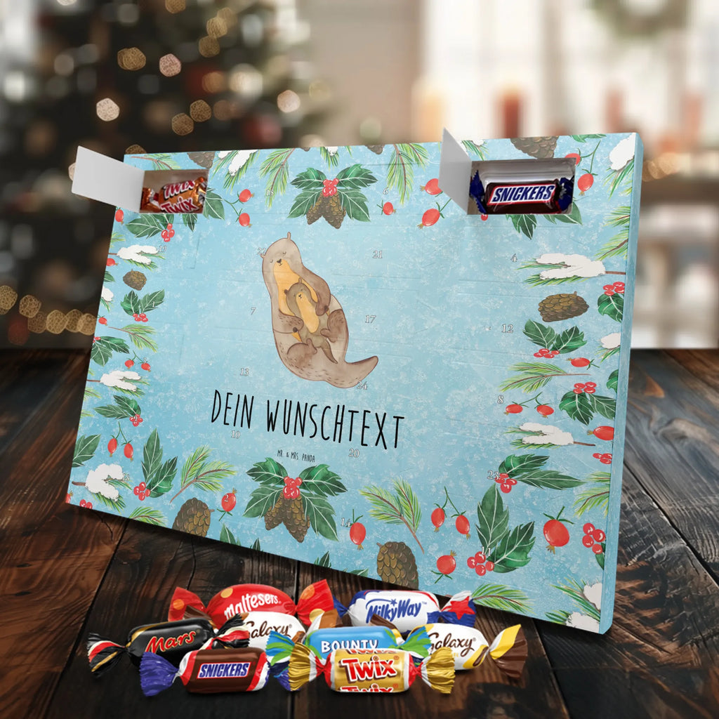 Adventskalender mit Namen Otter Kind Personalisierter Adventskalender, Adventskalender mit Namen, Fischotter, Seeotter, Otter, Otter Seeotter See Otter