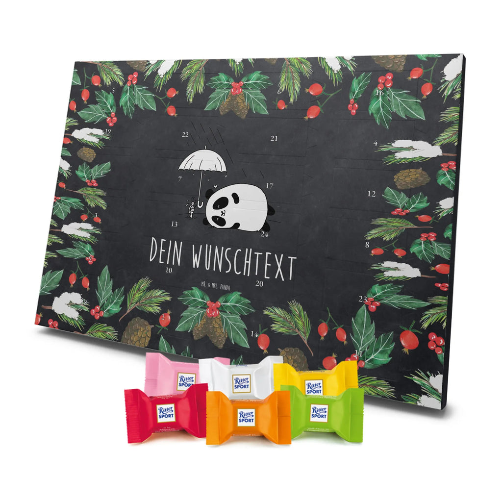 Adventskalender mit Namen Panda Freundschaft Adventskalender mit Namen, Personalisierter Adventskalender