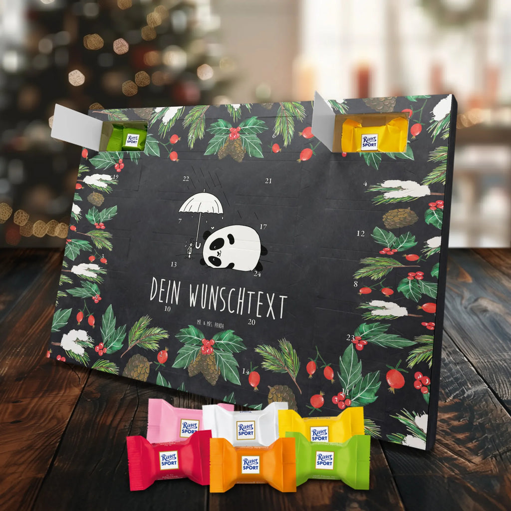  Panda Friendship Adventskalender mit Namen, Personalisierter Adventskalender