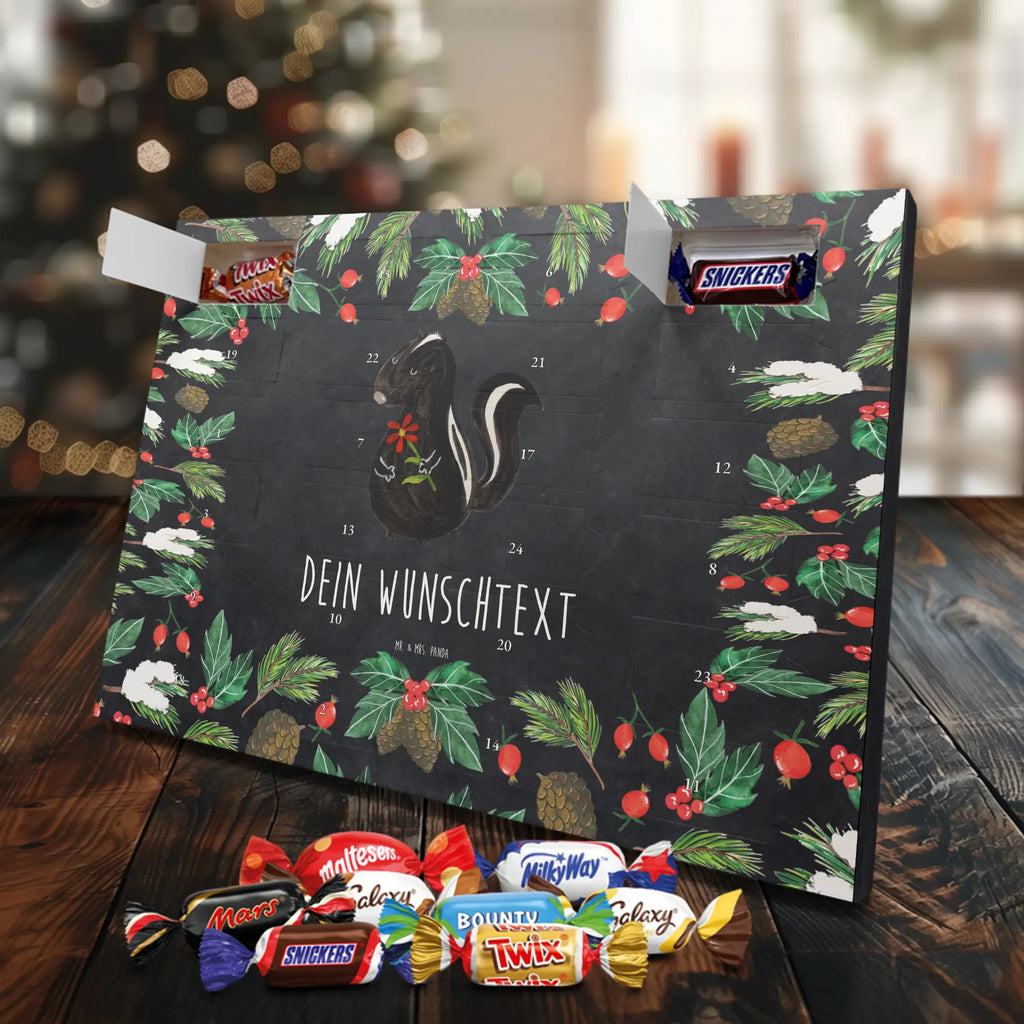  skunk flower predator, stink, wild animal, dreamy, daydreamer