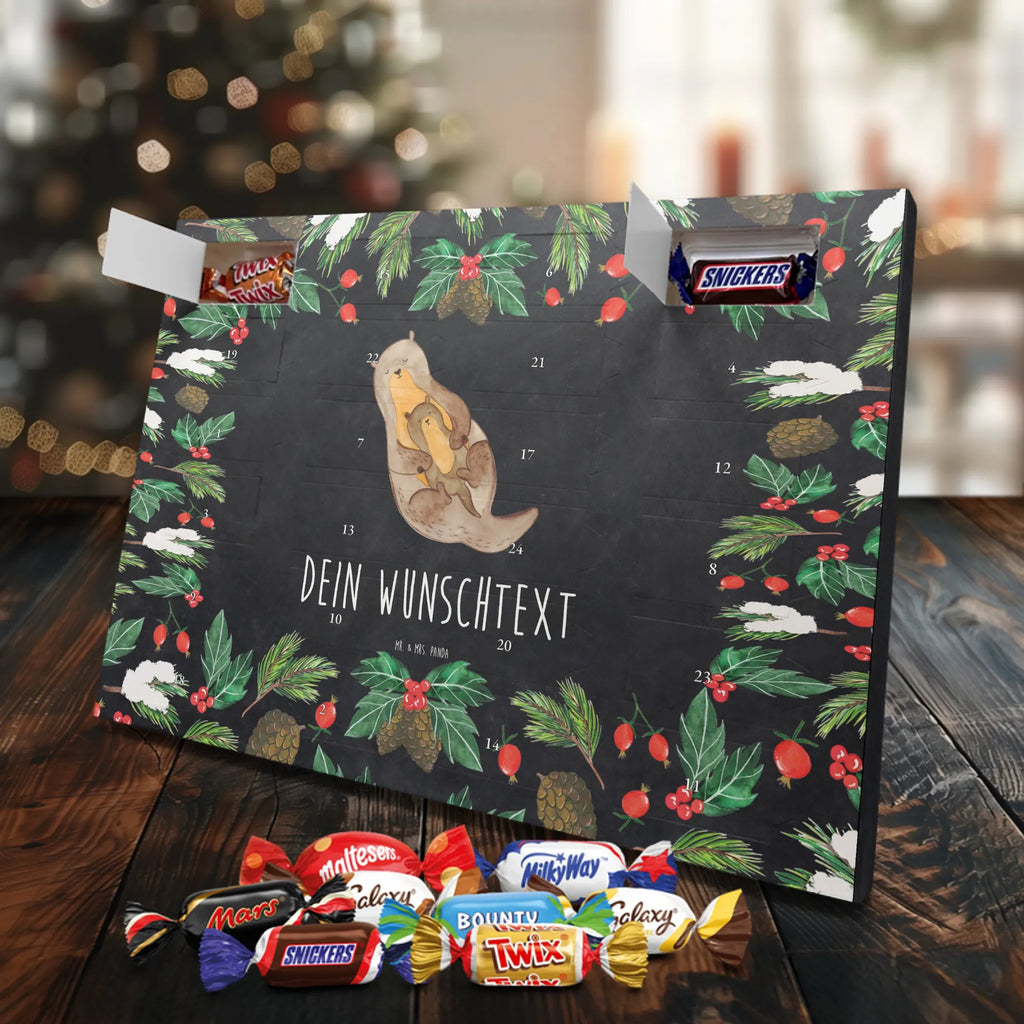 Adventskalender mit Namen Otter Kind Personalisierter Adventskalender, Adventskalender mit Namen, Fischotter, Seeotter, Otter, Otter Seeotter See Otter