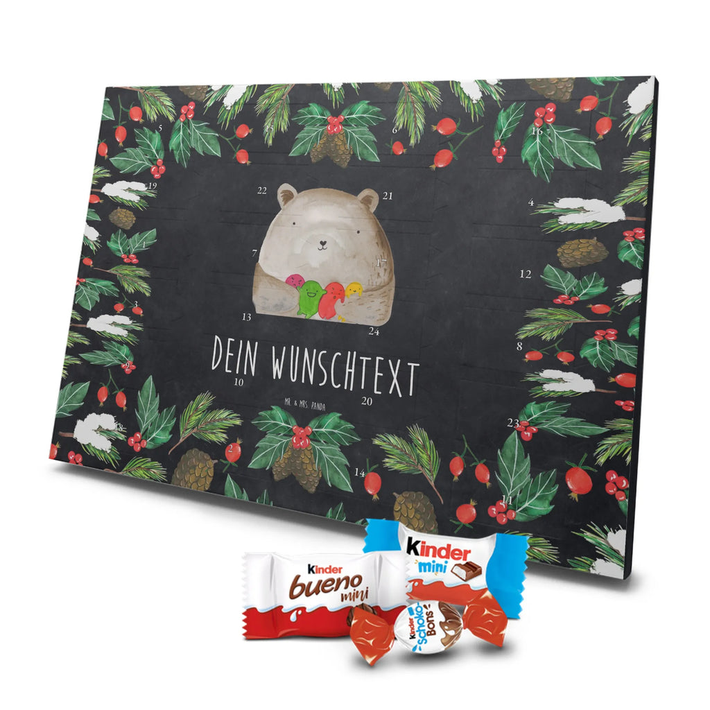 Adventskalender mit Namen Bär Gefühl Adventskalender mit Namen, Personalisierter Adventskalender, Bär, Teddybär, Teddy, Durchgedreht, Verrückt, Wahnsinn