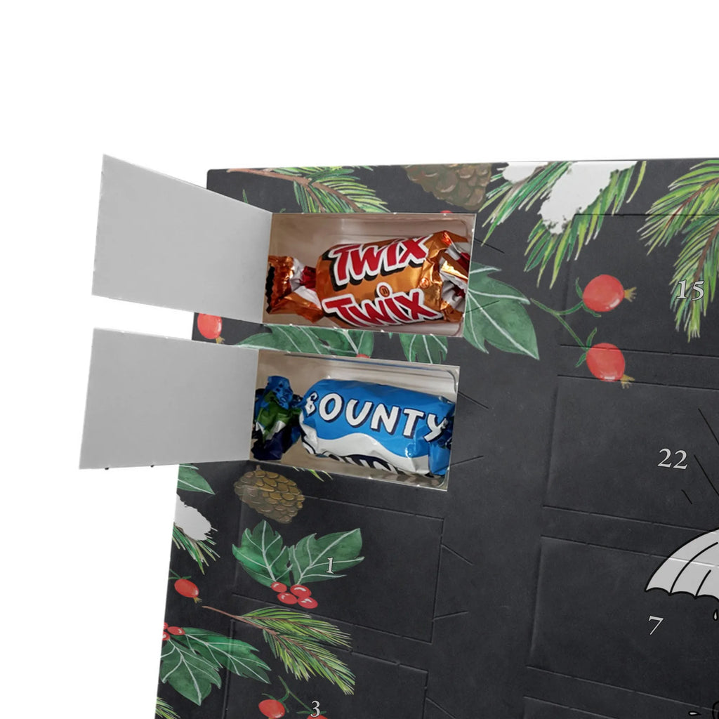 Adventskalender mit Namen Panda Freundschaft Adventskalender mit Namen, Personalisierter Adventskalender