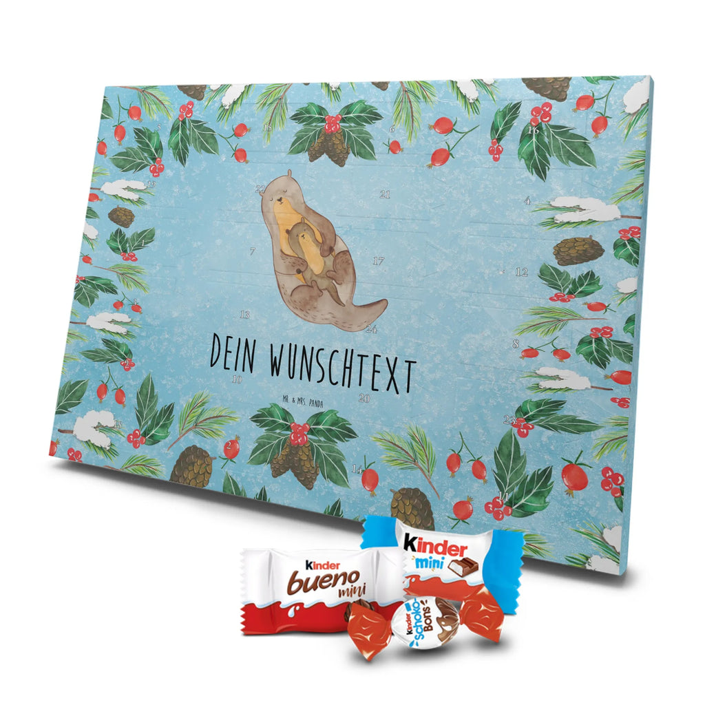Adventskalender mit Namen Otter Kind Personalisierter Adventskalender, Adventskalender mit Namen, Fischotter, Seeotter, Otter, Otter Seeotter See Otter