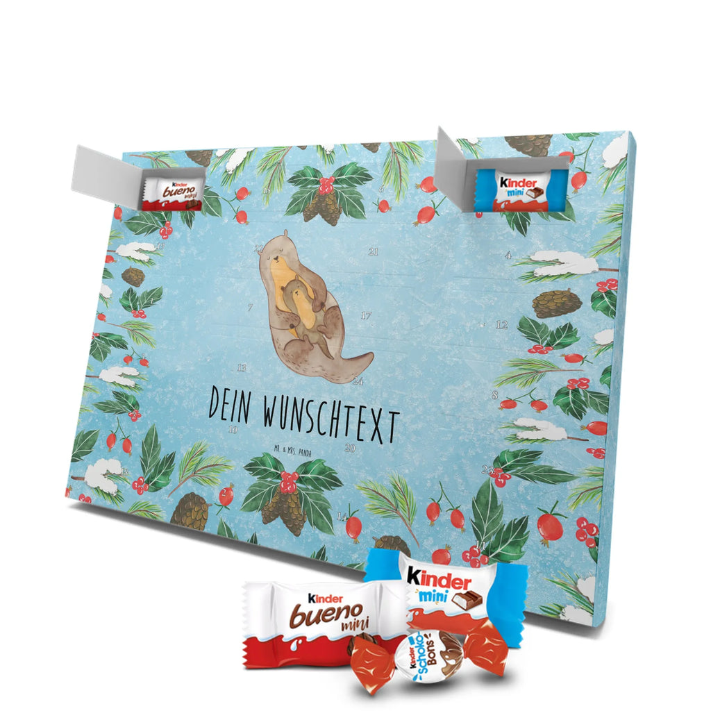 Adventskalender mit Namen Otter Kind Personalisierter Adventskalender, Adventskalender mit Namen, Fischotter, Seeotter, Otter, Otter Seeotter See Otter
