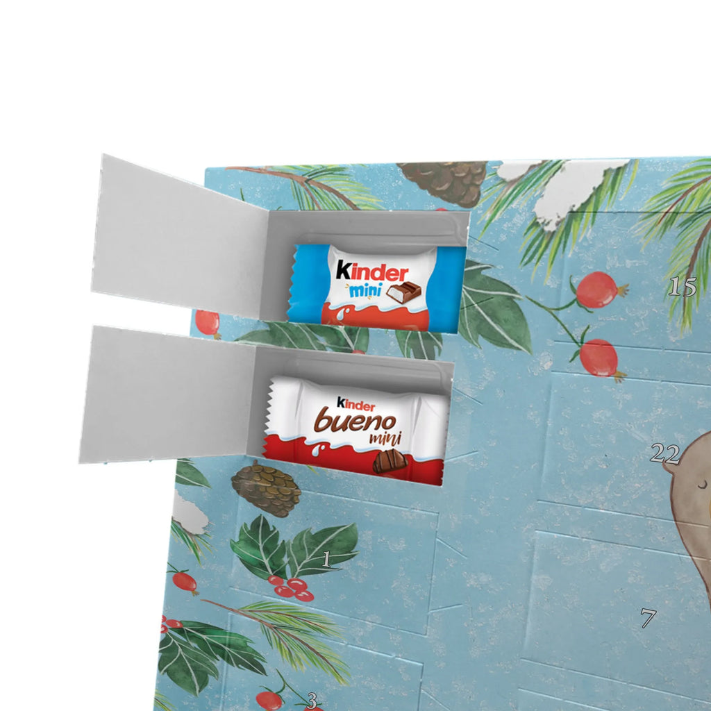 Adventskalender mit Namen Otter Kind Personalisierter Adventskalender, Adventskalender mit Namen, Fischotter, Seeotter, Otter, Otter Seeotter See Otter